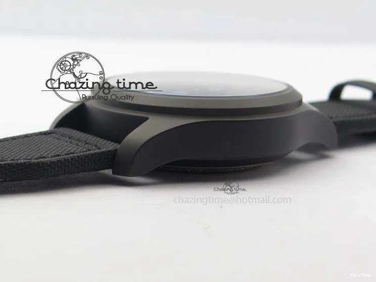 MIROTIME 0706 Pilot Chrono IW388003 Real Ceramic V6F 1:1 Best Edition On Black Nylon Strap A StreetReady 7284